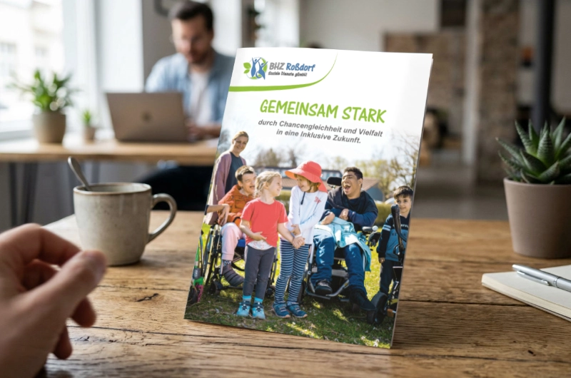 BHZ Broschüre – smartline Printgestaltung