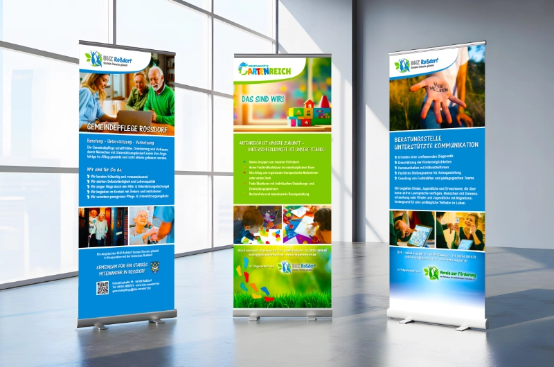 Roll-Up Banner – smartline Printgestaltung