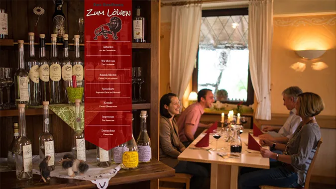 Gasthaus zum Löwen – Webdesign smartline Odenwald