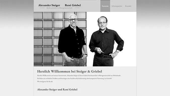 Rechtsanwalt Michelstadt · Kanzlei – Webdesign smartline Odenwald