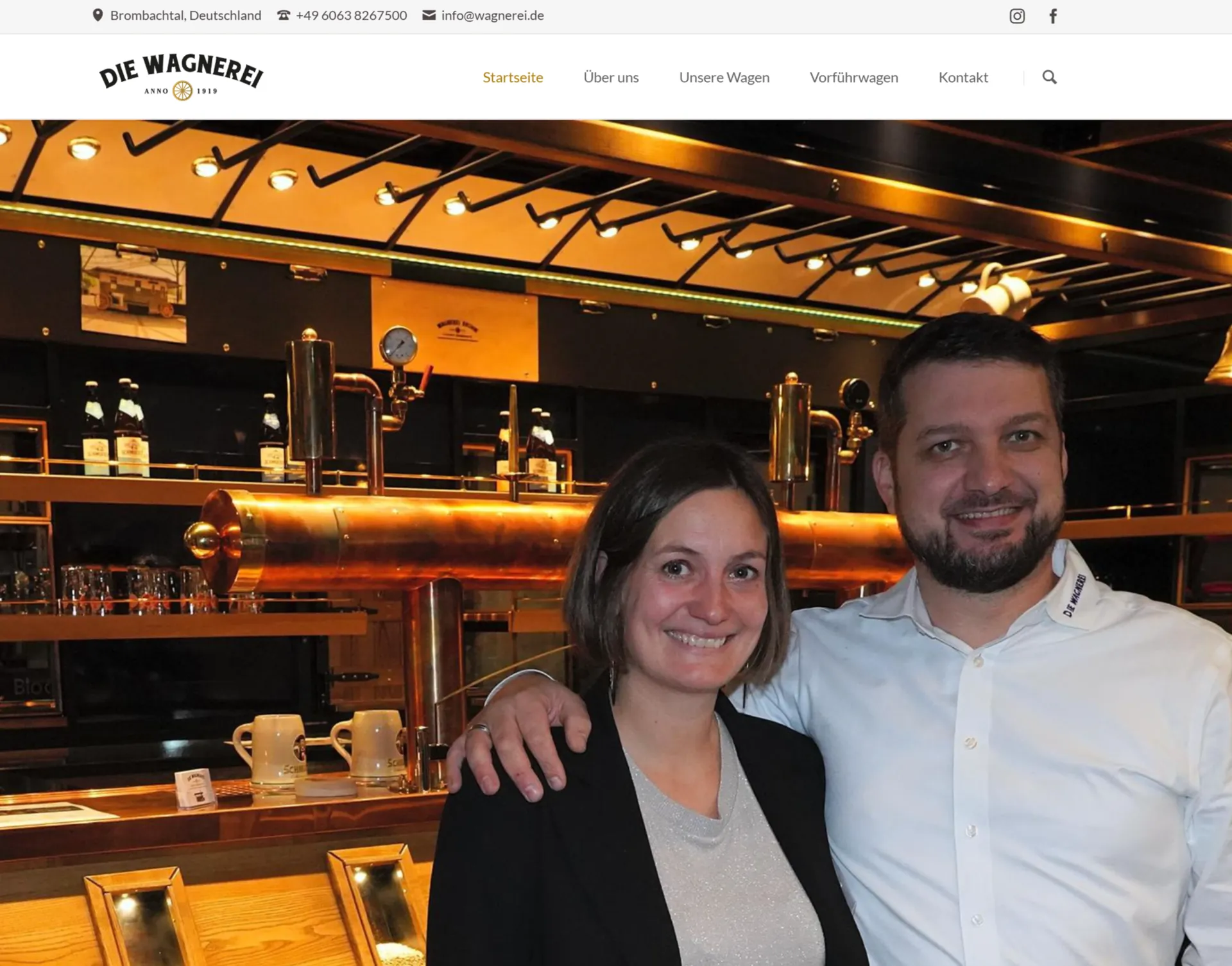 Wagnerei · Handwerk – Webdesign smartline Odenwald