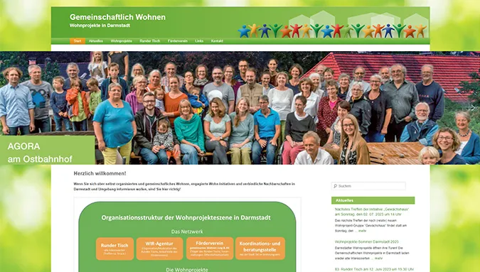Wohnprojekte Darmstadt · Sozial – Webdesign smartline Odenwald